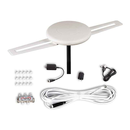150 Miles Amplified Outdoor Long Range Omni Directional Digital HD TV Antenna