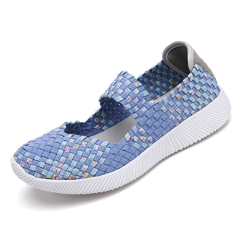 Flavia Breathable Patterned Comfortable Fashion Sneakers