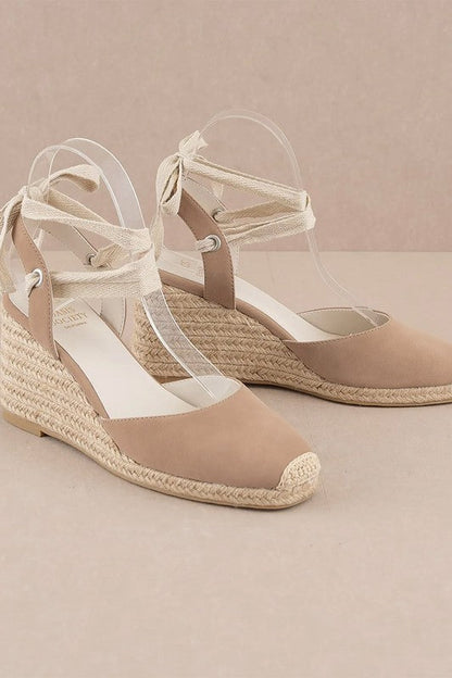 D-Alondra-Espadrille, Lace Up, Wedge