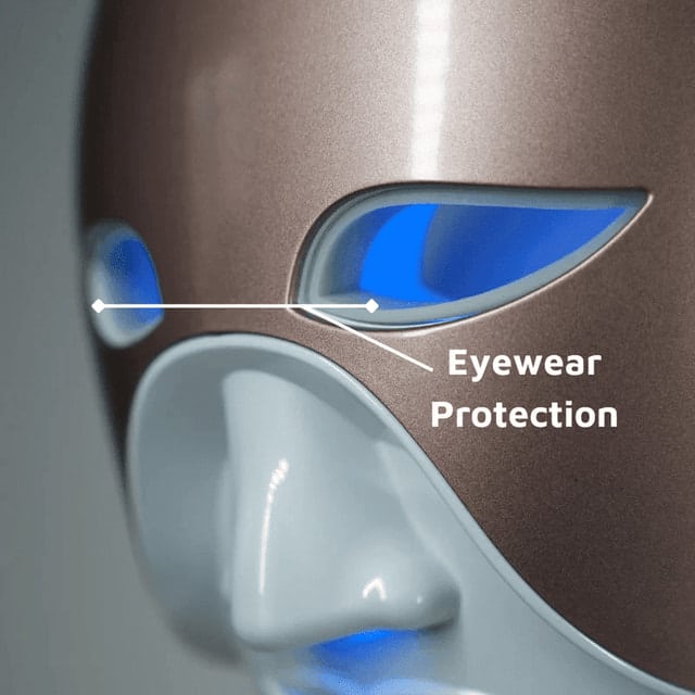 CLEOPATRA LED MASK – THE ORIGINAL #1 SPA GRADE LIGHT THERAPY MASK WITH NECK COVERAGE (NOW WIRELESS!)