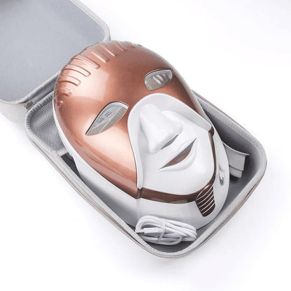 CLEOPATRA LED MASK – THE ORIGINAL #1 SPA GRADE LIGHT THERAPY MASK WITH NECK COVERAGE (NOW WIRELESS!)