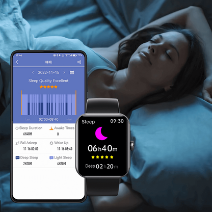 Blood Glucose Monitoring Smartwatch | Carelders QS11
