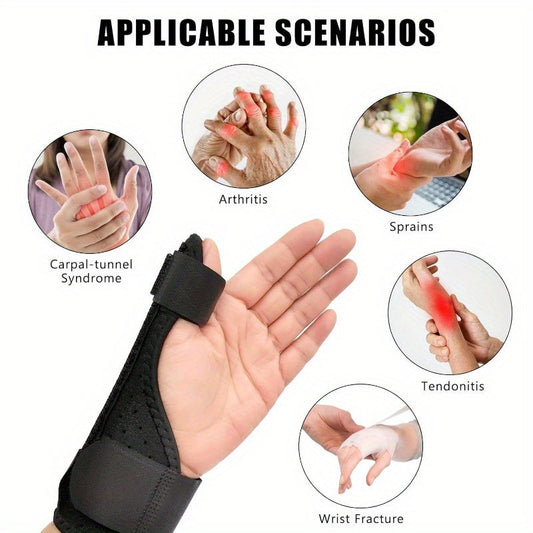 1 pair-Thumb Brace-Thumb Spica Splint-Reversible Thumb & Wrist Stabilizer Splint