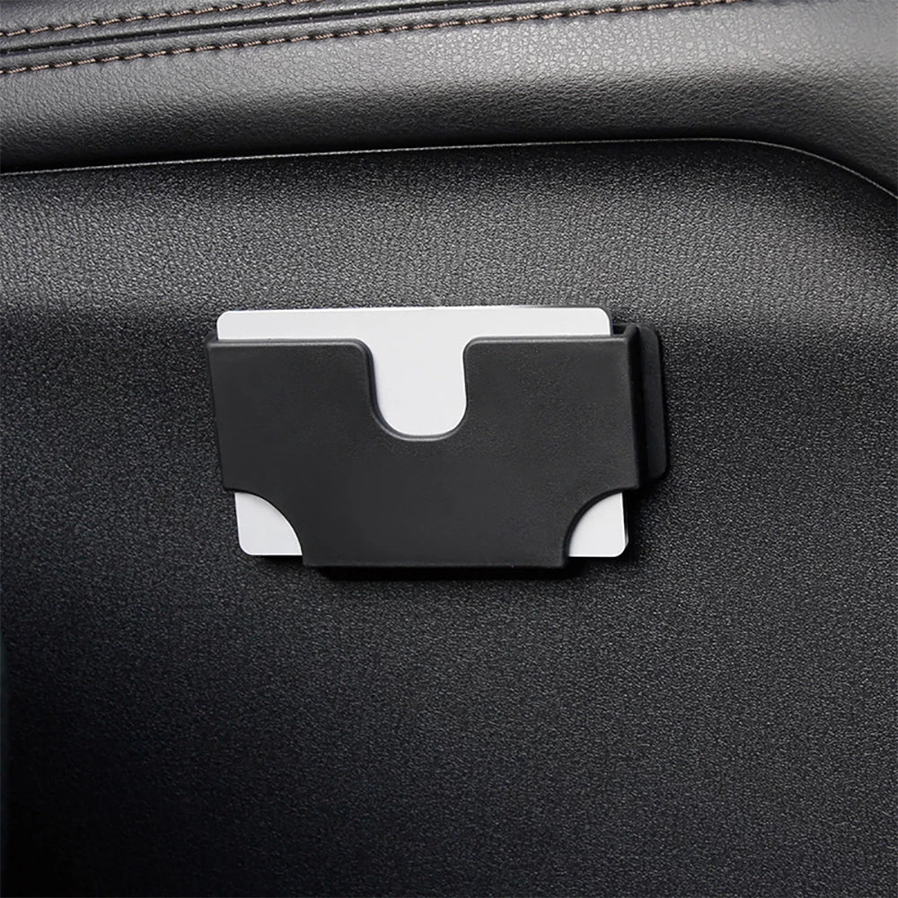 Car Mounted Card Holder Voucher Storage Box Car Refueling High-Speed Card Slot Card Hoider Creative Utensils