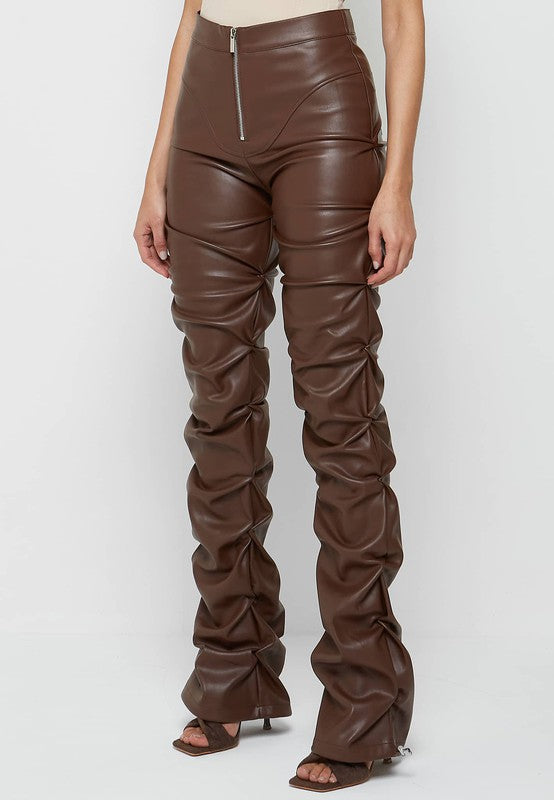 Sexy PU Leather Pants