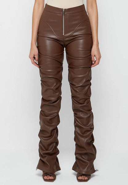 Sexy PU Leather Pants
