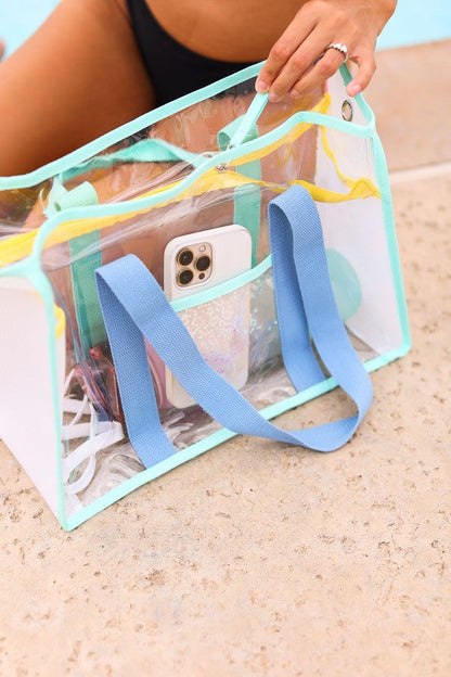 Clear Tote Handbag