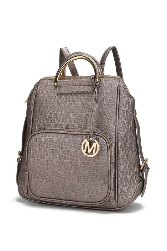 MKF Torra Milan Signature Trendy Backpack by Mia