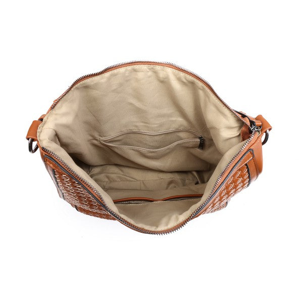 Hobo Woven Shoulder Bag in Large