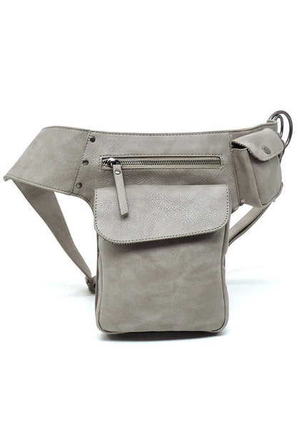 Fashion Ring Fanny Pack Sling Bag