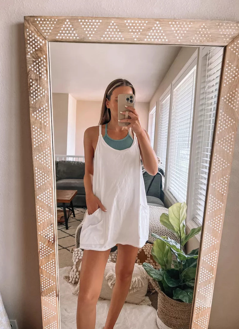 Summer Wide Mini Dress