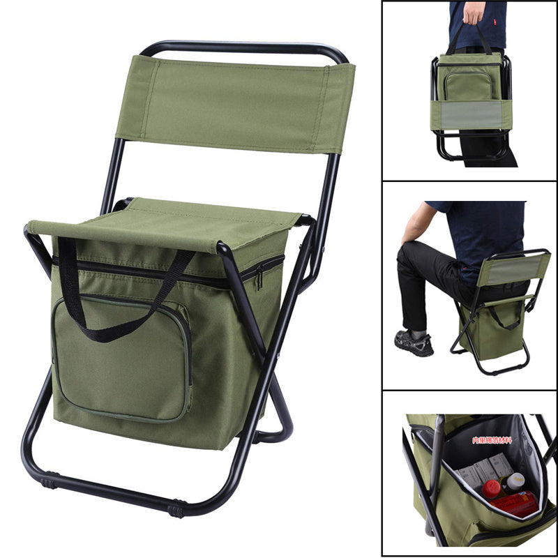 Fishing Chair Movable Refrigerator Keep Warm Cold Portable Folding Beach Chair