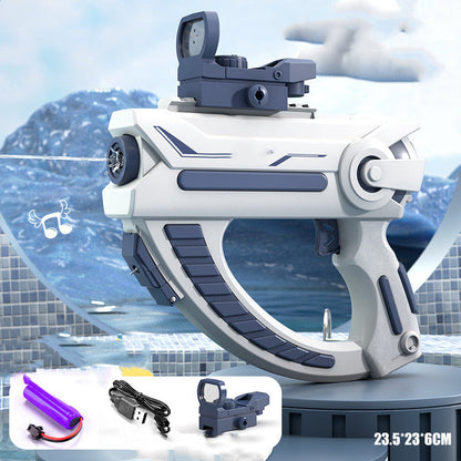 Summer Fully Automatic Electric Water Gun Rechargeable Long-Range Continuous Firing Party Game Kids Gift