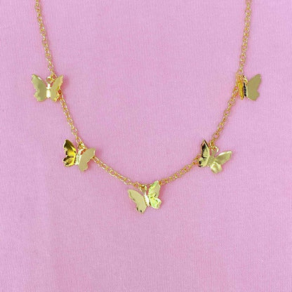 Butterfly Colony Necklace