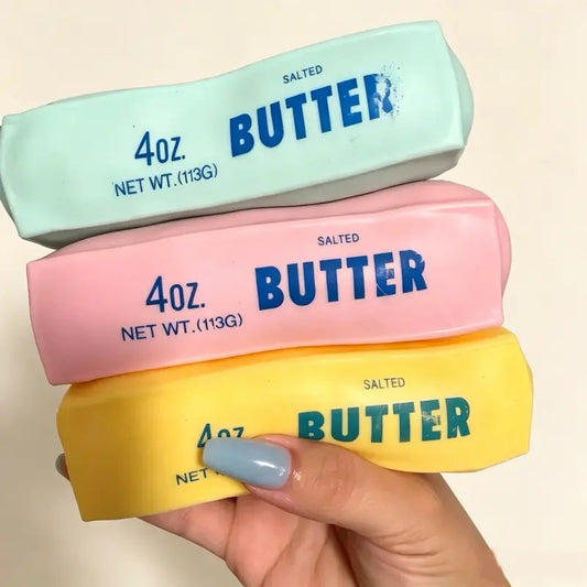 Crunchy Sound Butter Bar Squishy Toy | Sensory Play and ADHD Focus Aid Toy