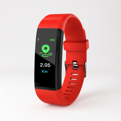 Fitness Tracker Smartwatch | LED Display, Health Monitoring & Long Battery Life for All Ages