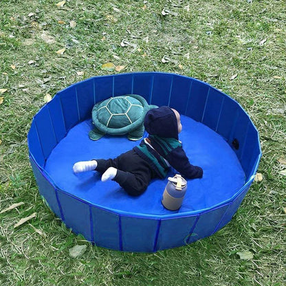 Summer Pet Dog Swimming Pool Pet Bath Pool for Puppy Washing Portable PVC Outdoor Durable Pet Bathing Tub Kid Pool for Large Dog