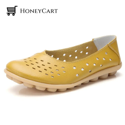 2022 Breathable Soft Loafer Yellow / Us 5.5/Eu 35/Uk 3 Tool