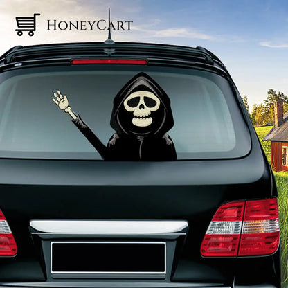 2022 Christmas/Halloween Car Wiper Sticker Grim Reaper