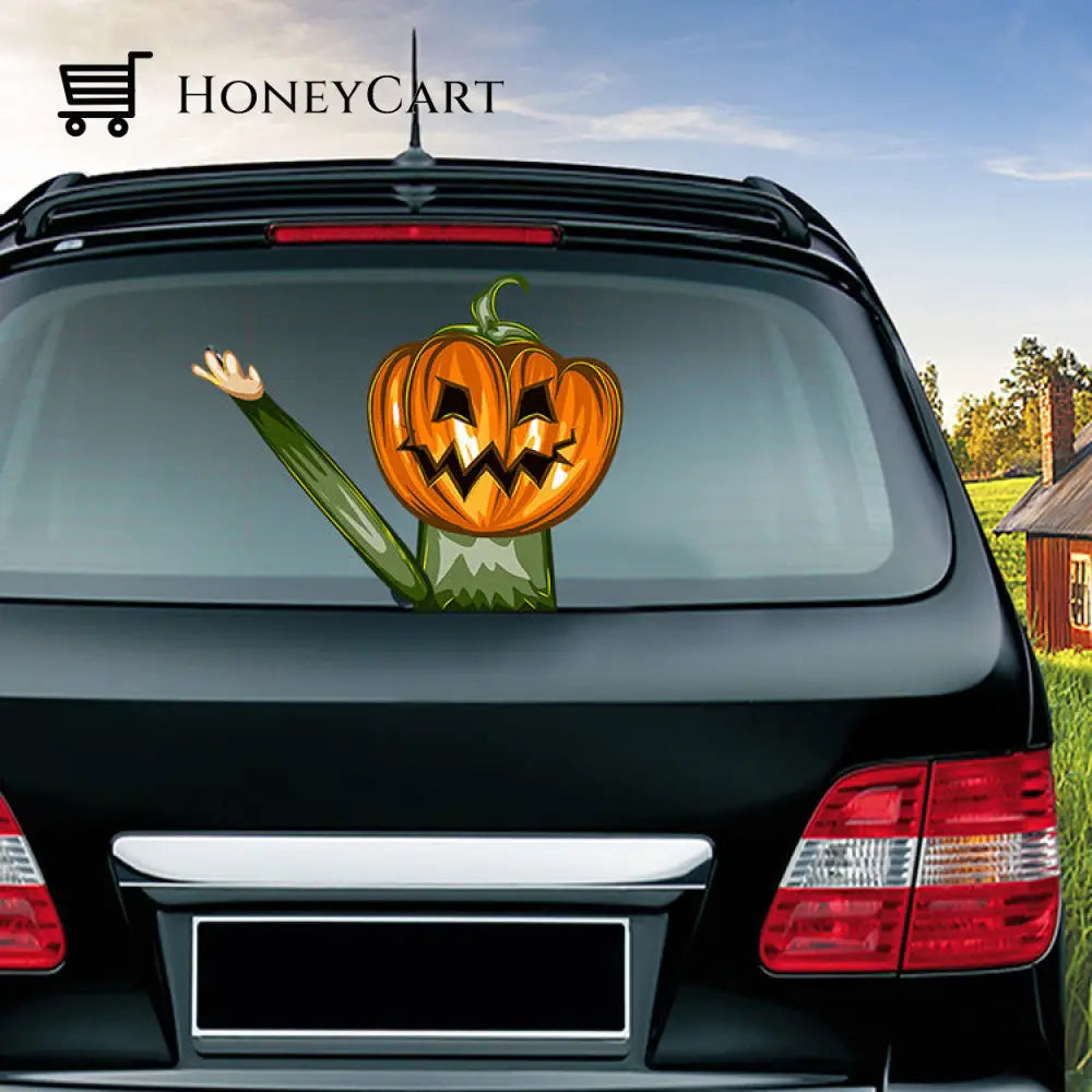 2022 Christmas/Halloween Car Wiper Sticker Pumpkin Scarecrow