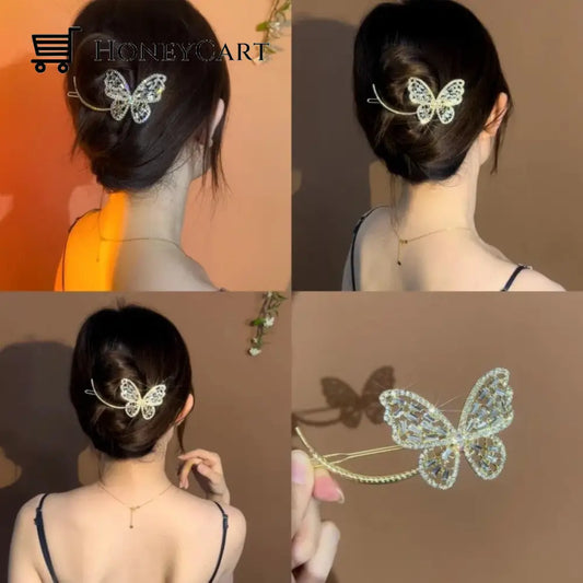 2022 New Arrival- Ins Style Elegant Hairpin (Buy 4 Get 10% Off) Butterfly