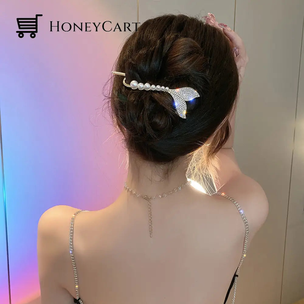 2022 New Arrival- Ins Style Elegant Hairpin (Buy 4 Get 10% Off) Mermaid