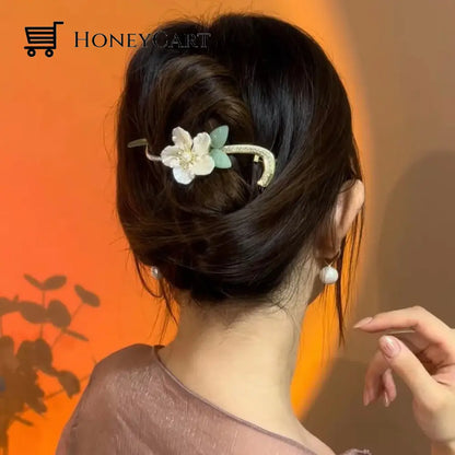2022 New Arrival- Ins Style Elegant Hairpin (Buy 4 Get 10% Off) The Peach Blossom