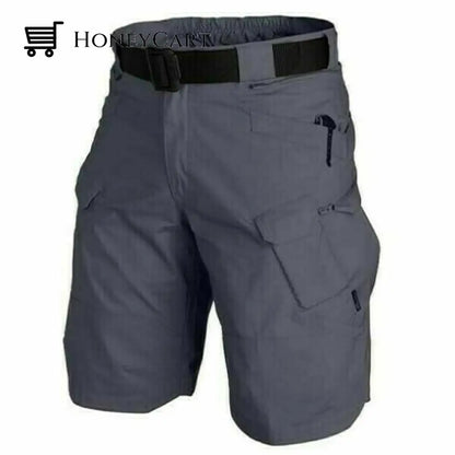 2022 Upgraded Tactical Waterproof Shorts Grey / S (31-35 Waist)