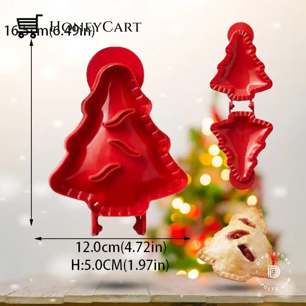 2023-Christmas Hot Sale Christmas Mini Presser Pie Molds Tree
