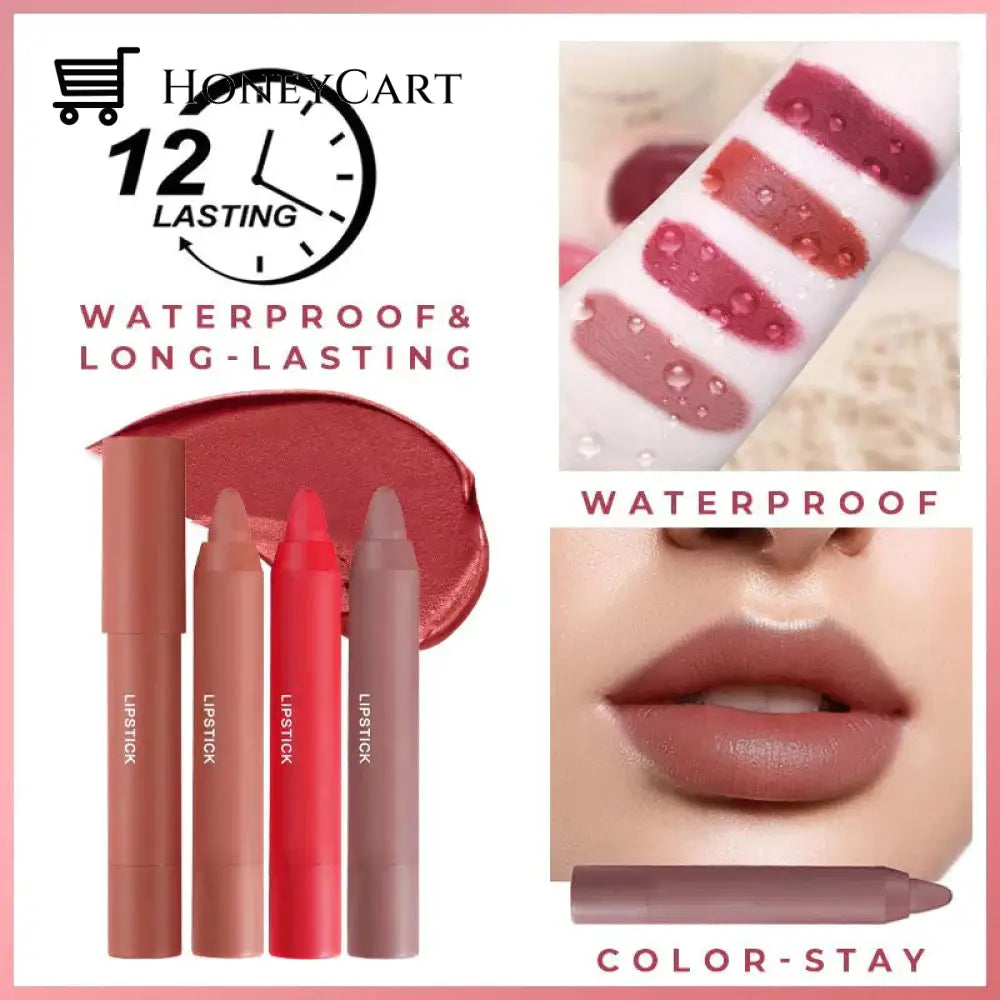 2023 Fashion Matte Lipstick Pen/12 Colors Beauty