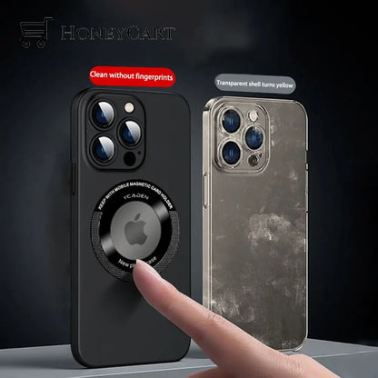 2023 New Magnetic Leakage Mark Dustproof Net Case Cover For Iphone