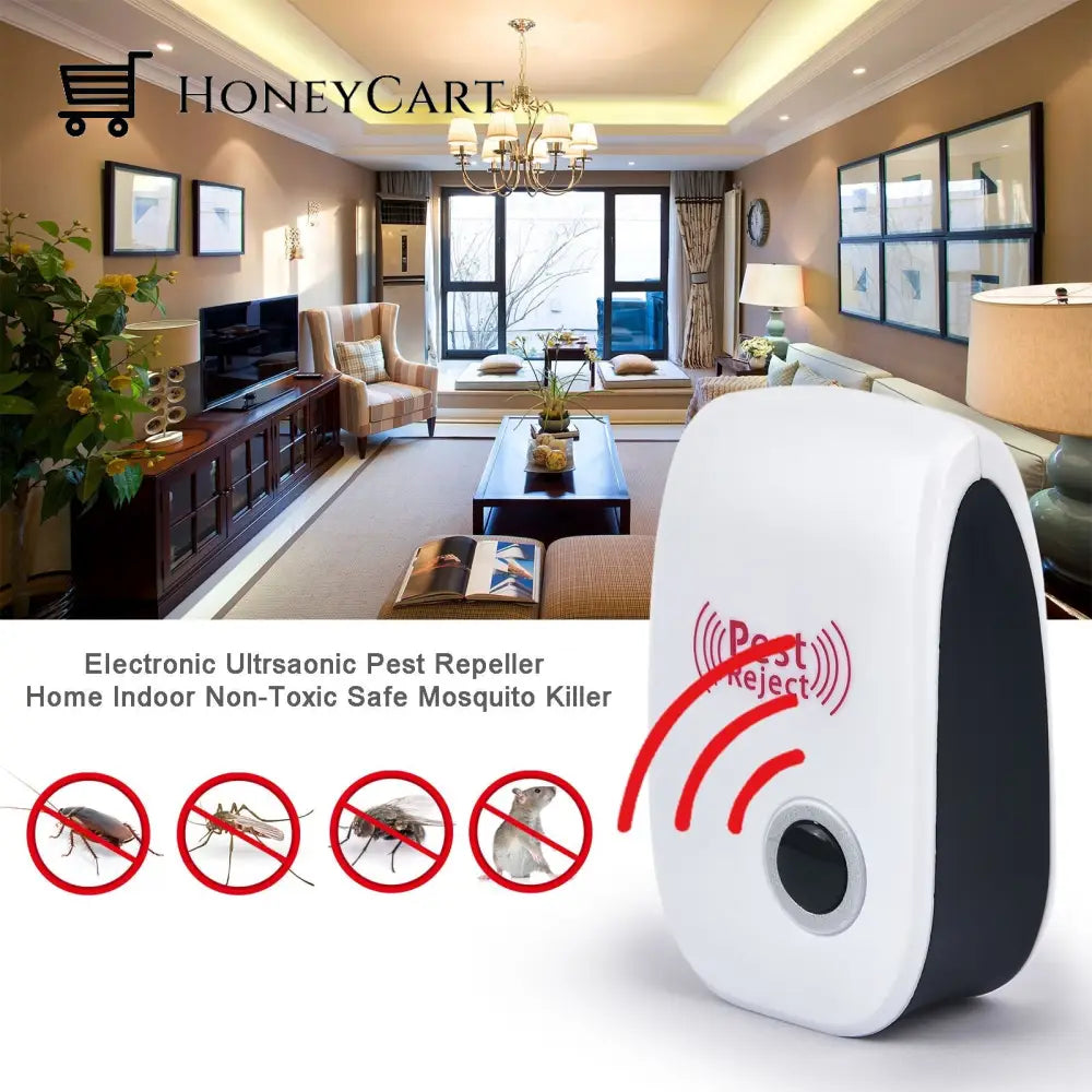 2023 Upgraded Electronic Pest Control Ultrasonic Repeller Device