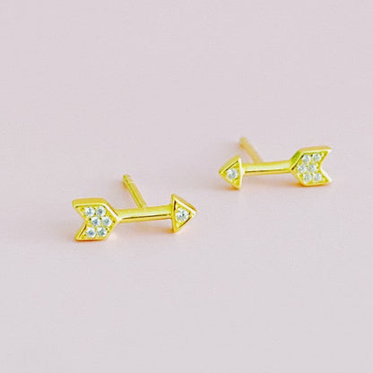 Mini Sparkle Mini Stud Sterling Silver Earrings