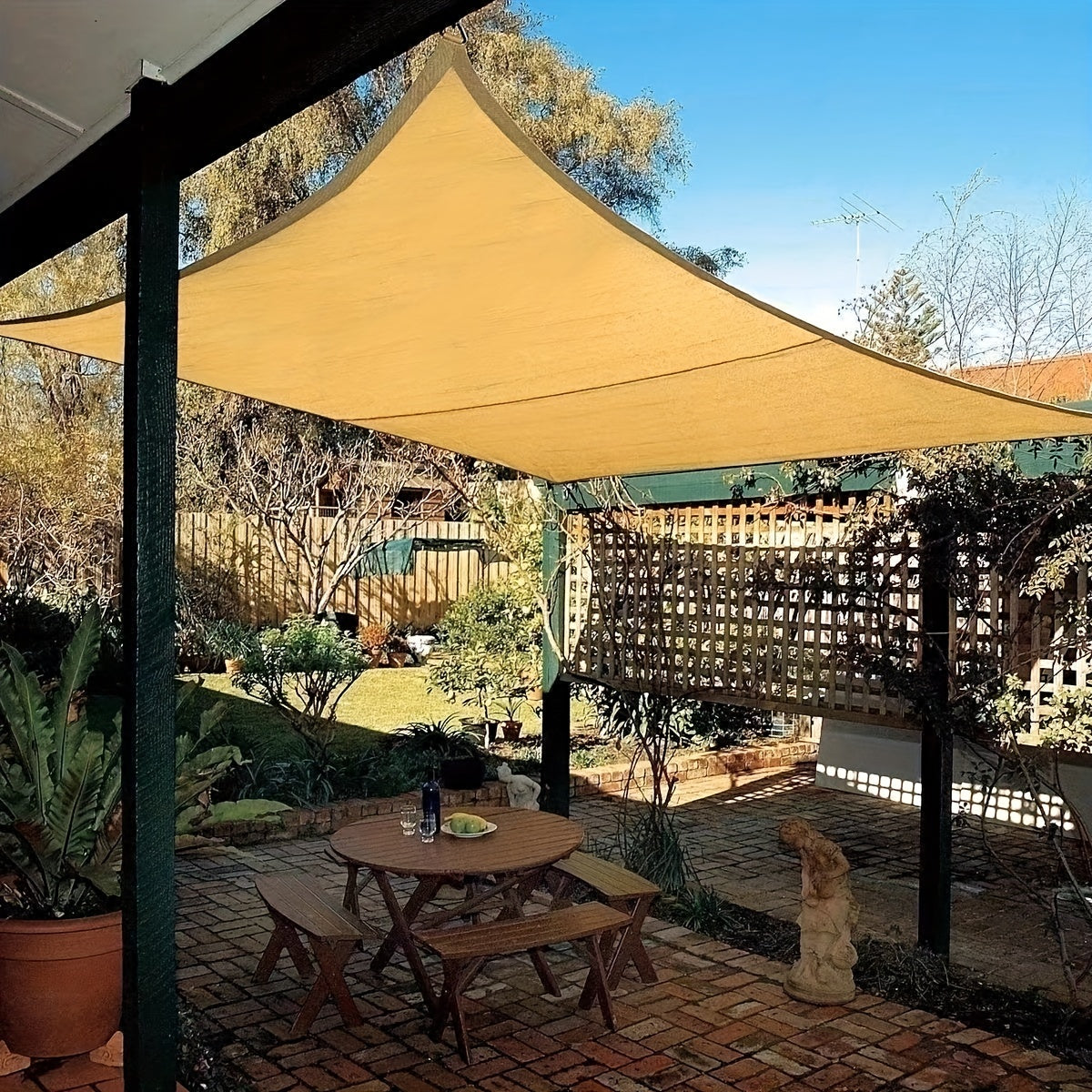 Rectangular Sunshade, Breathable, Shading Rate (90% -95%)