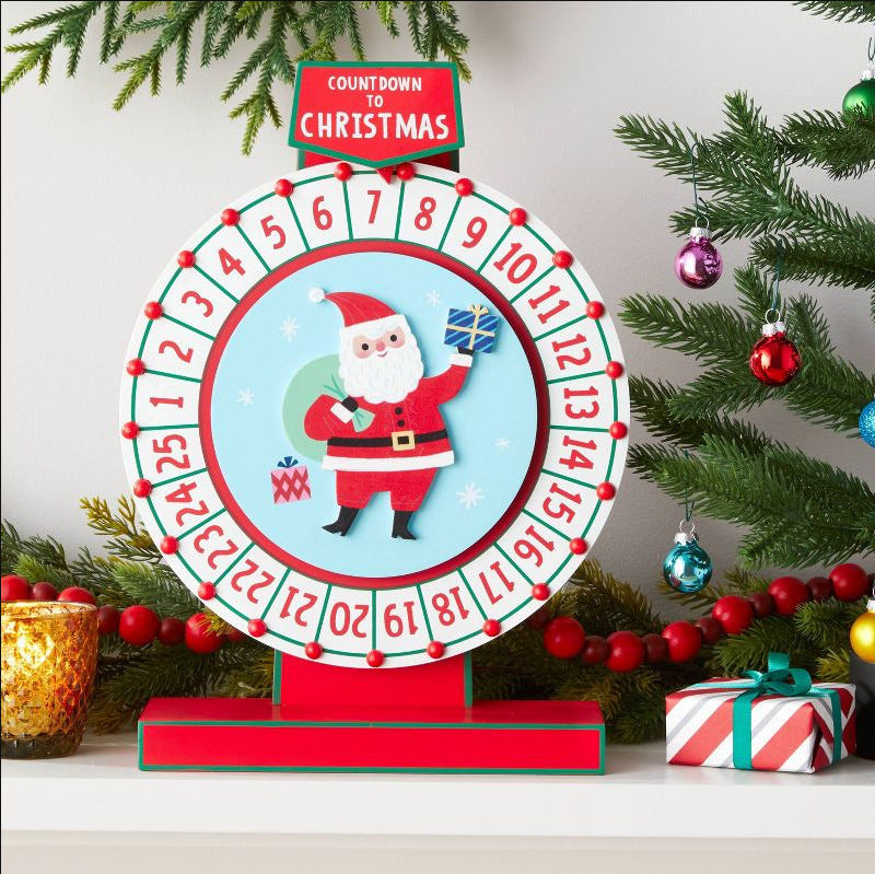 🎅CHRISTMAS HOT SALER🎁-Countdown Christmas Advent Calendar Wheel