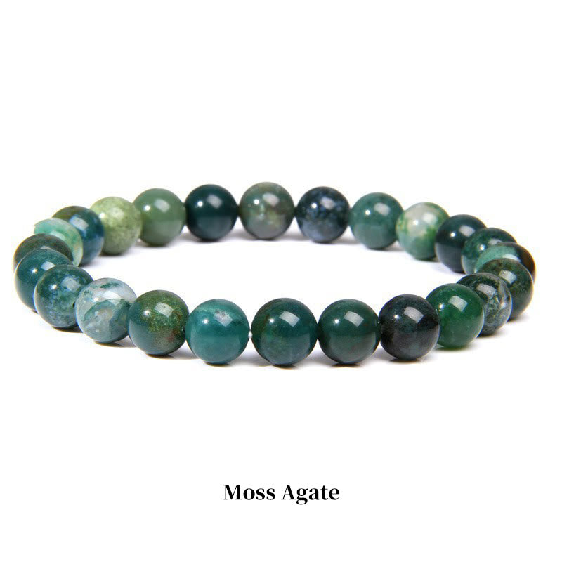 Natural Stone Quartz Healing Beads Bracelet