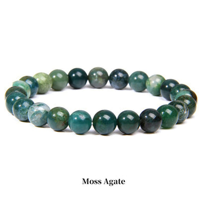 Natural Stone Quartz Healing Beads Bracelet