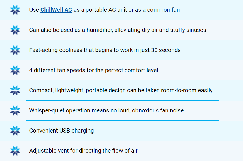 Chillwell Portable AC 2.0 - Best Portable Air Conditioner for Summer 2024 Chilwell 2.0 AC