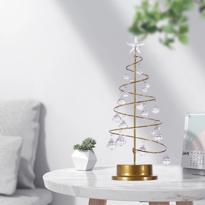 Christmas Crystal Tree Light
