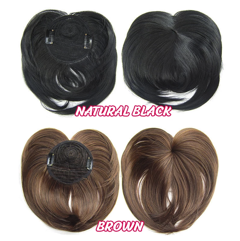 Natural Clip-On Hair Topper