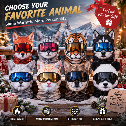 Animal Face Ski Mask – The Funniest Winter Balaclava Everyone Will Ask About
