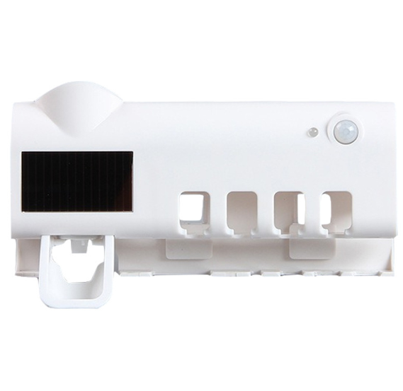 UV Toothbrush Sanitizer | 3-in-1 Sterilizer, Holder & Toothpaste Dispenser for Bacteria-Free Dental Health