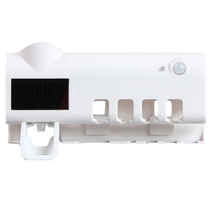 UV Toothbrush Sanitizer | 3-in-1 Sterilizer, Holder & Toothpaste Dispenser for Bacteria-Free Dental Health