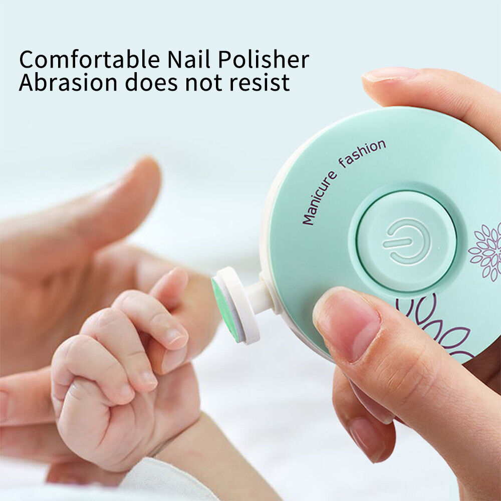 Baby Nail Trimmer with 6 Grinding Heads