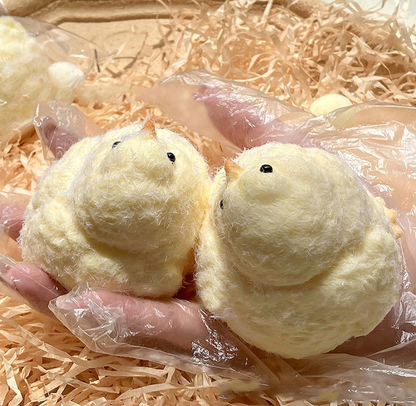 🎅 Handmade Ultra Soft Furry Chick Toys