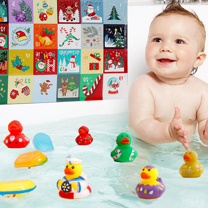 2024 Advent Calendar Christmas Rubber Ducks