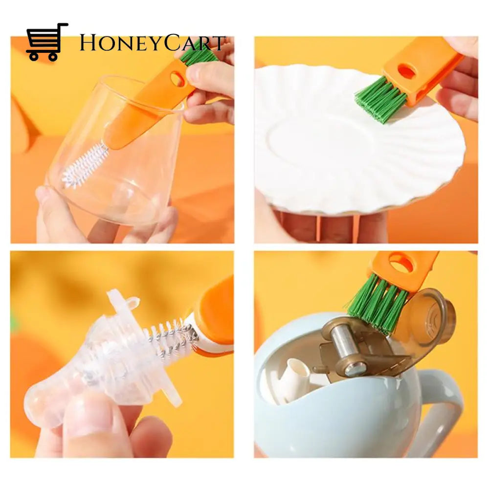 3 In 1 Cup Lid Cleaning Brush