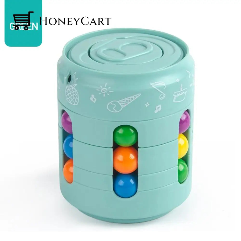 3 In 1 Pop Cans Magic Cube Green