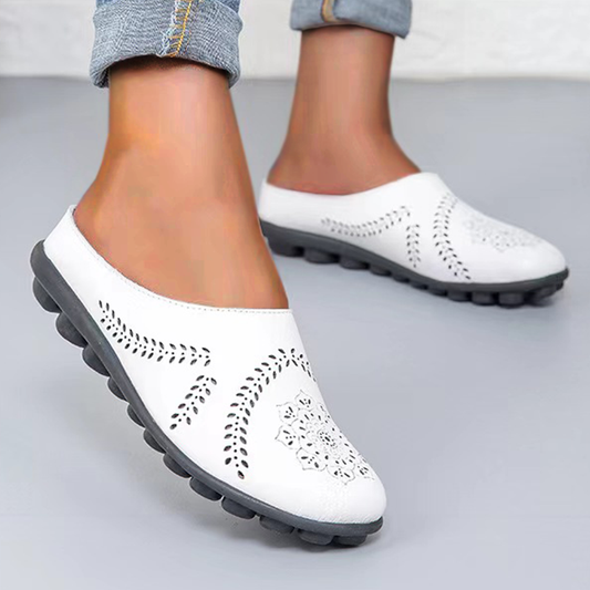 Minerva Casual Women's Hollow Flat Shoes