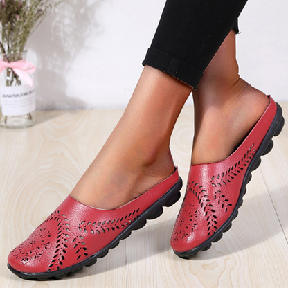 Minerva Casual Women's Hollow Flat Shoes